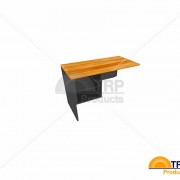 T-L/R 101 - โต๊ะต่อข้างมีชั้นวางของ 2 ชั้น 0