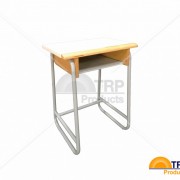 ชุดโต๊ะเก้าอี้นักเรียนไม้+เหล็ก 0